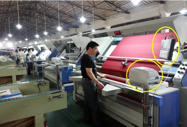 Fabric inspection and barcode warehouse management overview